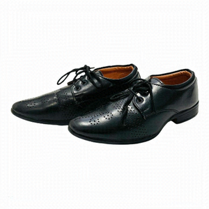 𝅺black Leather Oxford Lace Up Dress Shoes